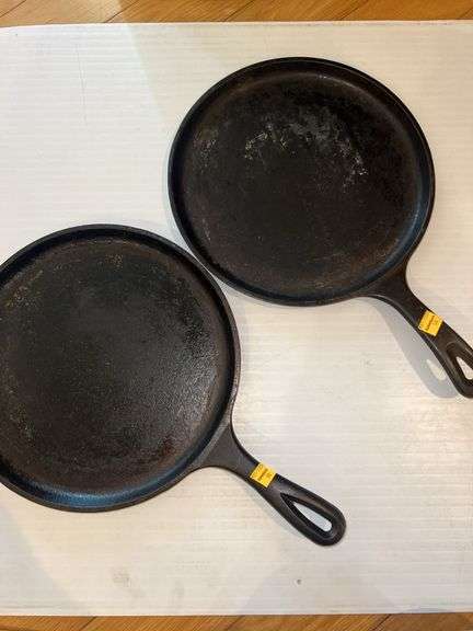 (2) 10” Lodge Cast Iron Skillets