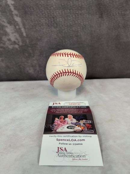 David Ross signed MLB World Series baseballl, JSA