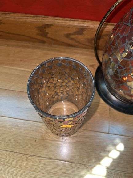 Moroccan Mosaic Candle Lantern, Mosaic Candle Holder