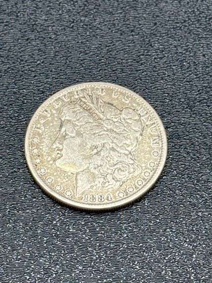1884 USA SILVER DOLLAR E PLURIBUS UNUM