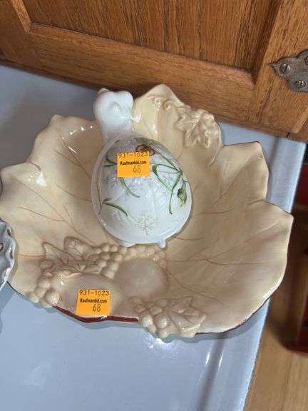 Assorted Glassware and Wooden Bowl