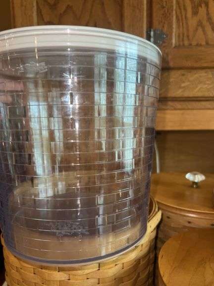 5 Piece Longaberger Canister Set