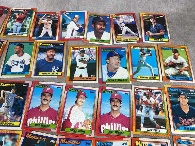 1990 Topps Baseball Cards