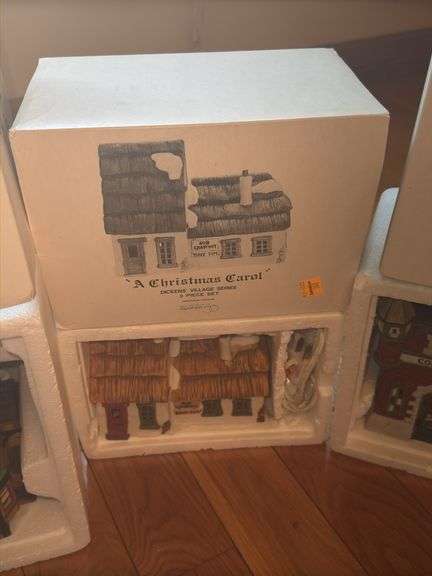 Village Heritage Collection “Coble’s Police Station”, “A Christmas Carol” and “J. Lytes Coal Merchan