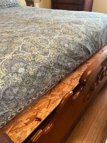 Antique Wooden Bed Frame