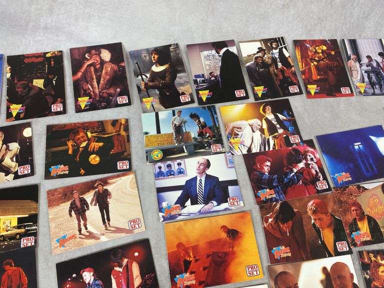 1991 Pro Set Bill and Ted’s Bogus Journey & Adventure Cards