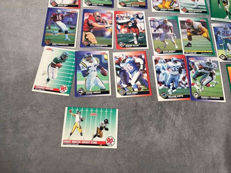 1991 SCORE & Fleer Football Cards