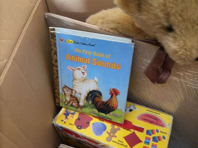 CHILDRENS BOOKS AND STUFFED TOYS