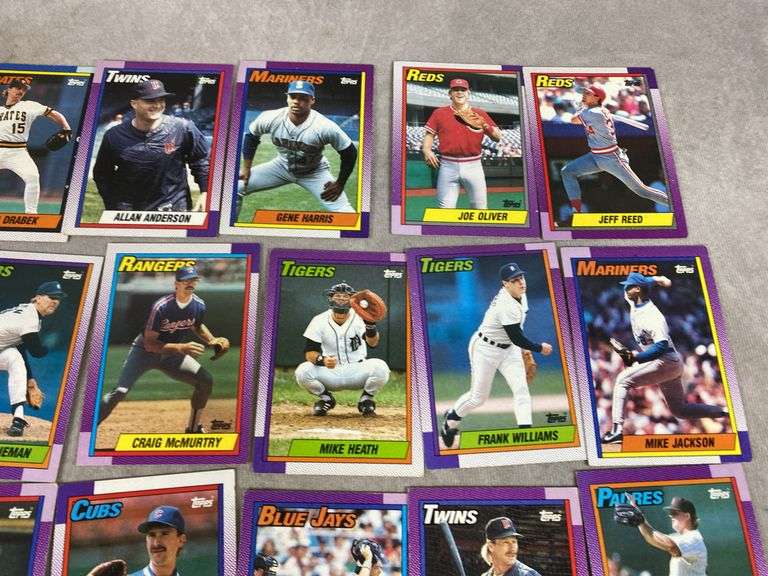 1990 Topps Baseball Cards