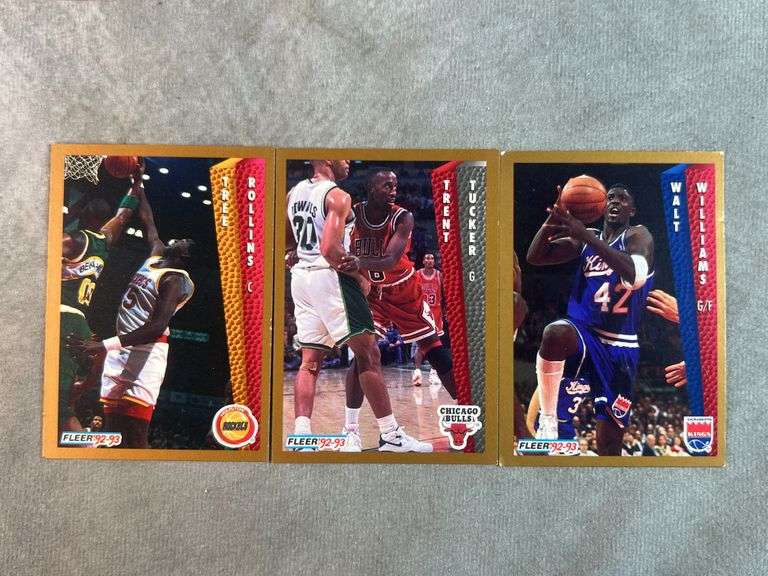 1992 & 1993 Fleer Basketball Cards