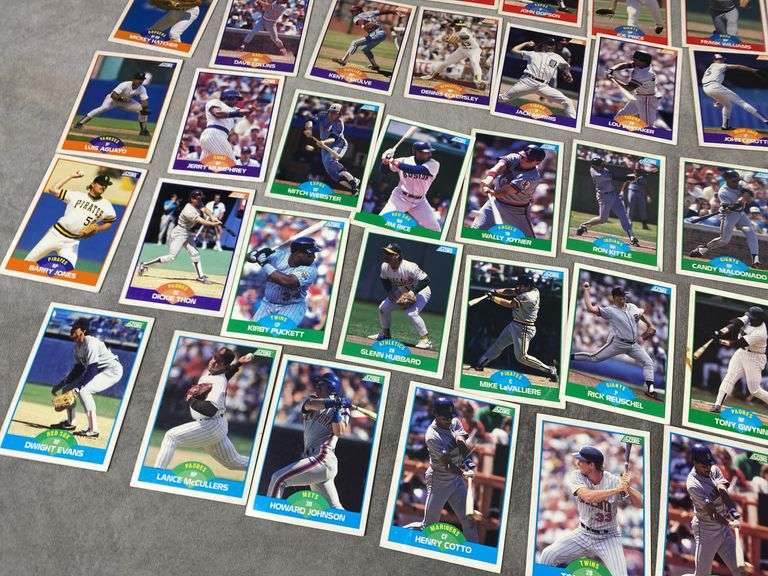 1989 SCORE Assorted Baseball Card