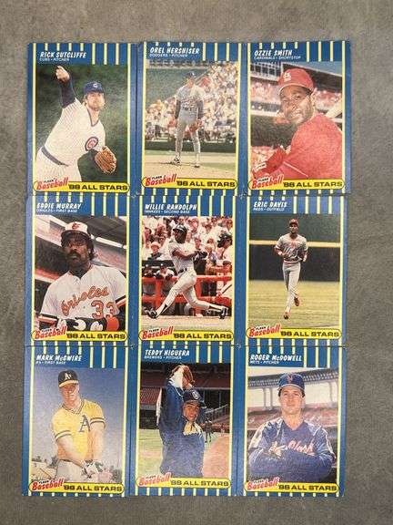 1988 Baseball AllStars ( Orel Hershiser, Ozzie Smith, Rick Sutcliffe, Eddie Murray, Willie Randolph,