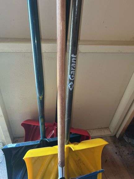(4) Snow Shovels