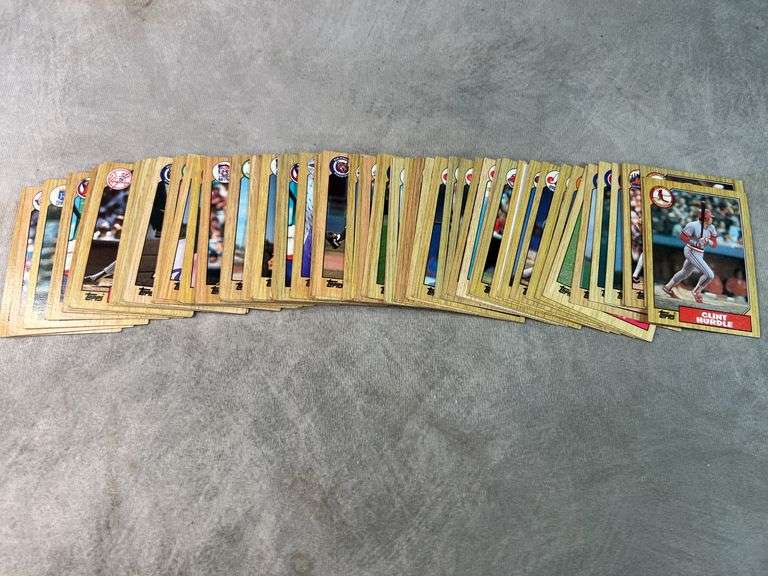 1987 Topps Baseball Cards
