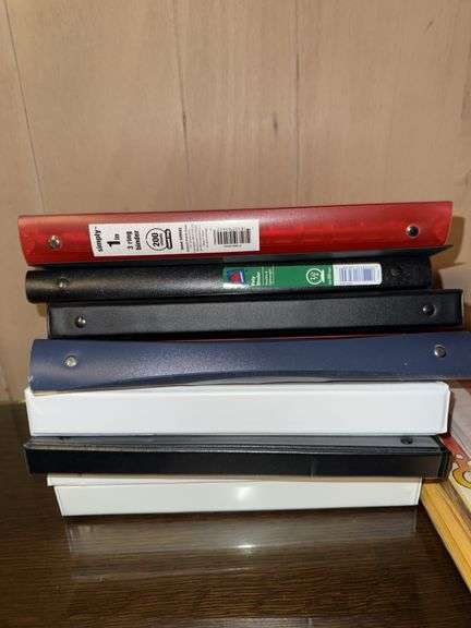 OFFICE SUPPLIES: BINDERS, MANILA FOLDERS, LOOSE LEAF PAPER