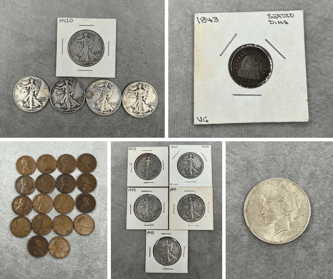 Outstanding One Owner Coin Collection, Colonial Coins, Roman Coins, Silver & Rare Coins, Collector Quality (WV)