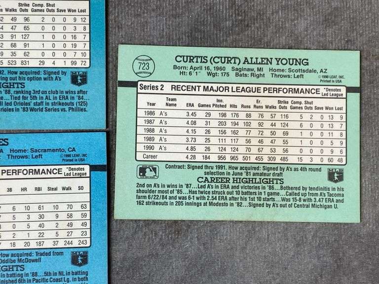 1991 Donruss Baseball Cards