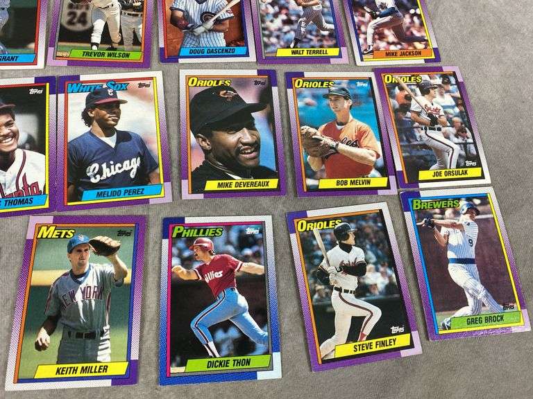 1990 Topps Baseball Cards