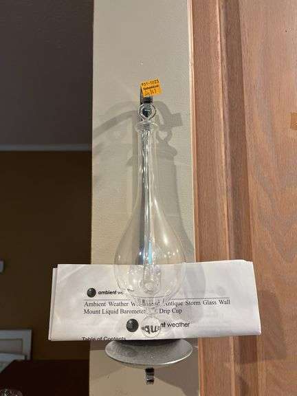 Ambient Weather Liquid Barometer Drip Cup