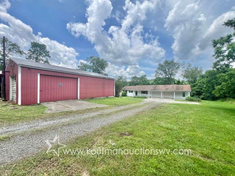 Marion County WV Home, Shop, Garage on 9+/- Acres