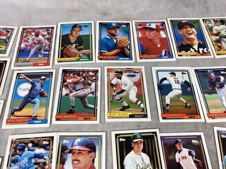 1992 Topps Baseball Cards