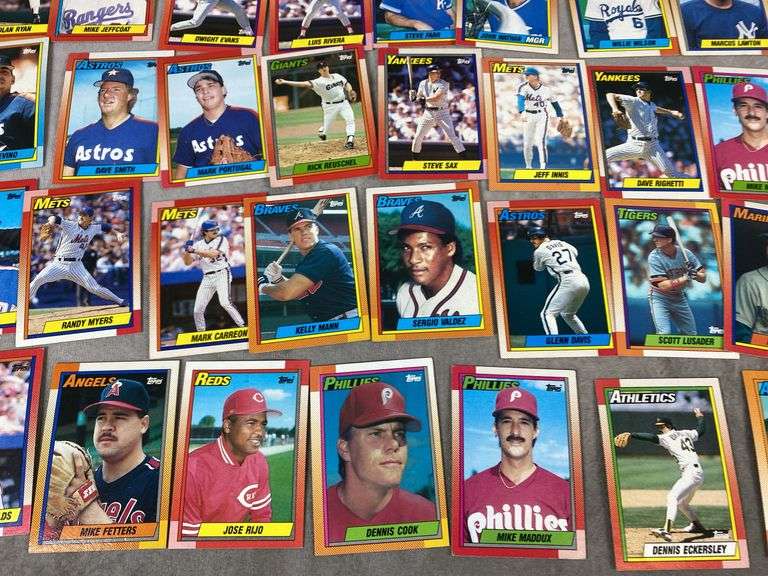 1990 Topps Baseball Cards