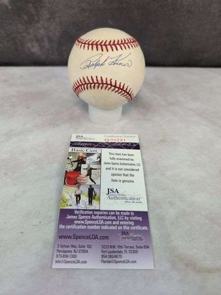 Raph Kiner signed MLB baseball, JSA