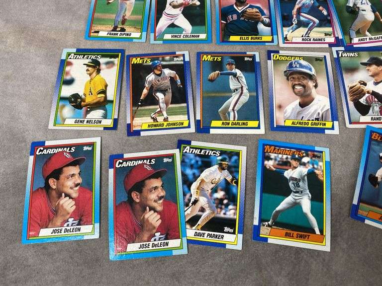 1990 Topps Baseball Cards