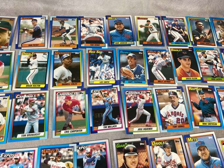 1990 Topps Baseball Cards