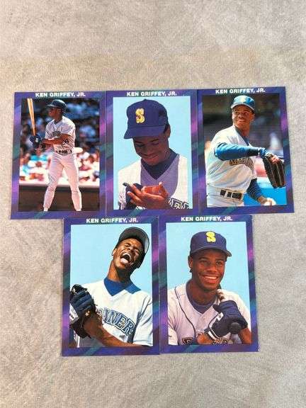 (5) Ken Griffey JR. Cards