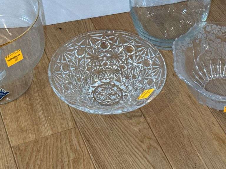 WV 50th Anniversary Dish, Vases & Candy Dishes