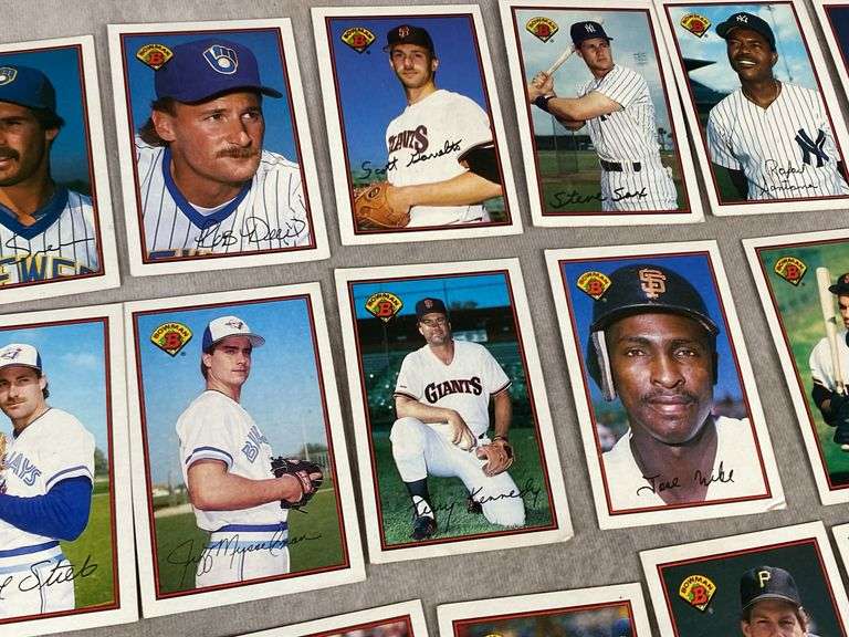 1989 Bowman Baseball Cards