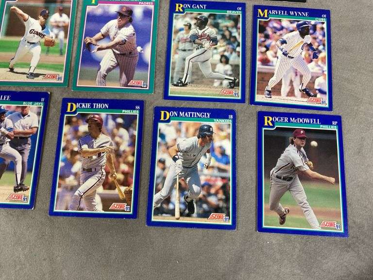 1991 SCORE Baseball Cards