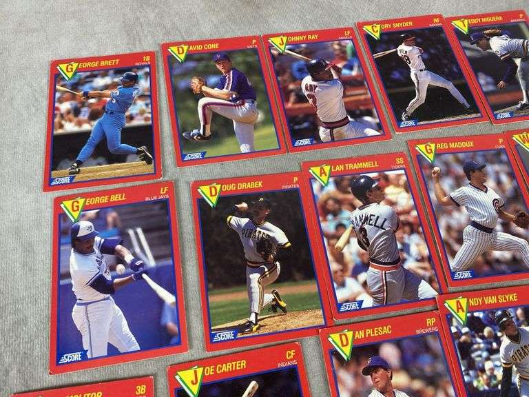 SCORE Baseball Cards