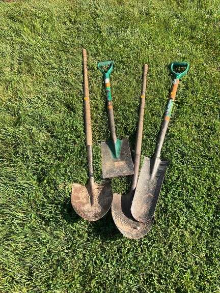 (4) Shovels
