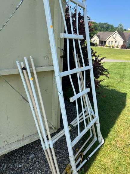 Homemade PVC Trellis