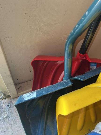 (4) Snow Shovels
