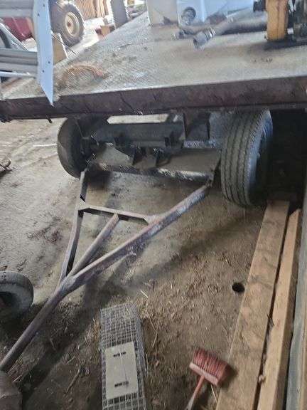 wagon with poly sprayer tank- 8'x14'