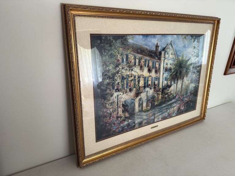 KIMBERLY ERB “EAST BAY STREET” PAINTING