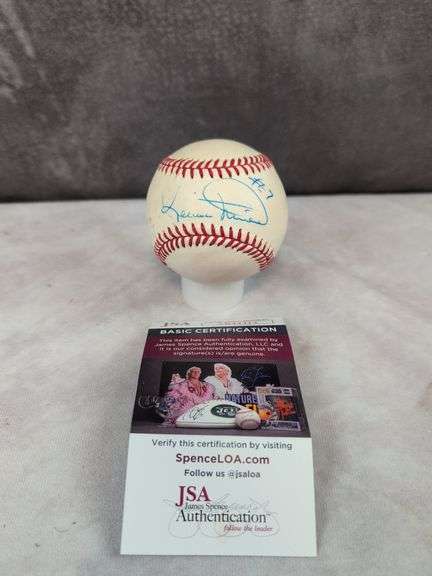Kevin Mitchell signed MLB baseball, JSA