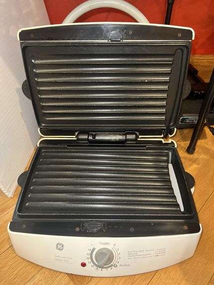 GE Removable Grid Contact Grill, Presto Tilt’nDrain BigGriddle