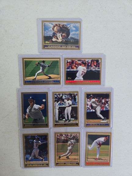 Baseball cards- includes Jim Thome & Ken Griffey Jr.