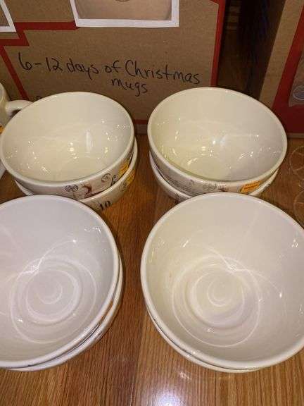 Williams-Sonoma 12 Days of Christmas Decorative Bowls