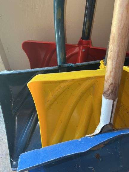 (4) Snow Shovels