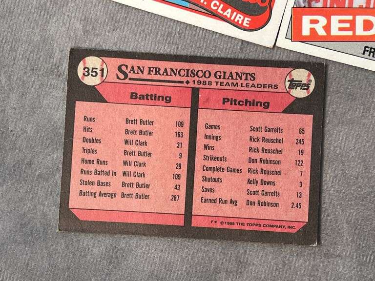 1989 Topps Baseball Cards