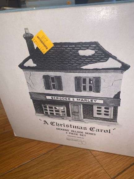 Heritage Village Collection “A Christmas Carol” and “Blenham Street Bank)
