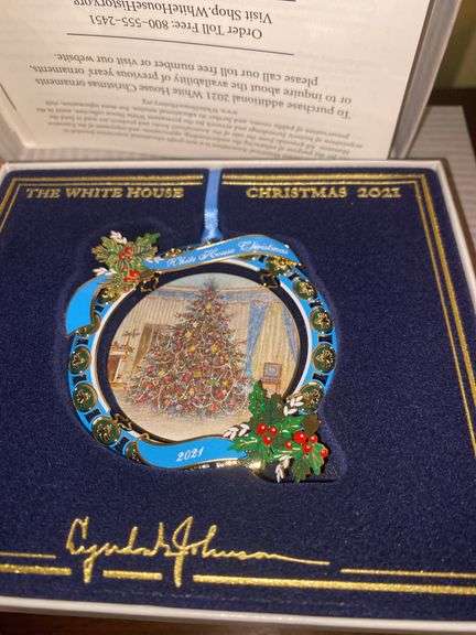 2021 White House Christmas Ornaments