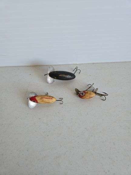 Vintage wooden lures
