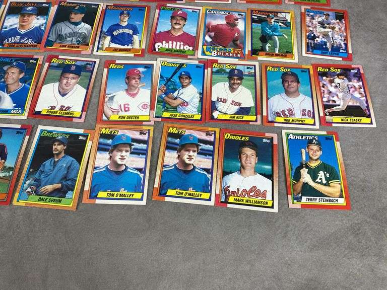 1990 Topps Baseball Cards