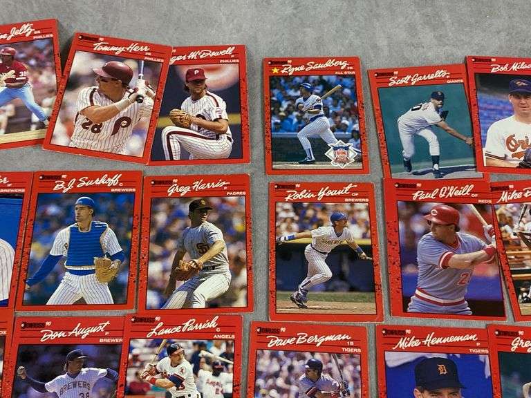 1990 Donruss Baseball Cards